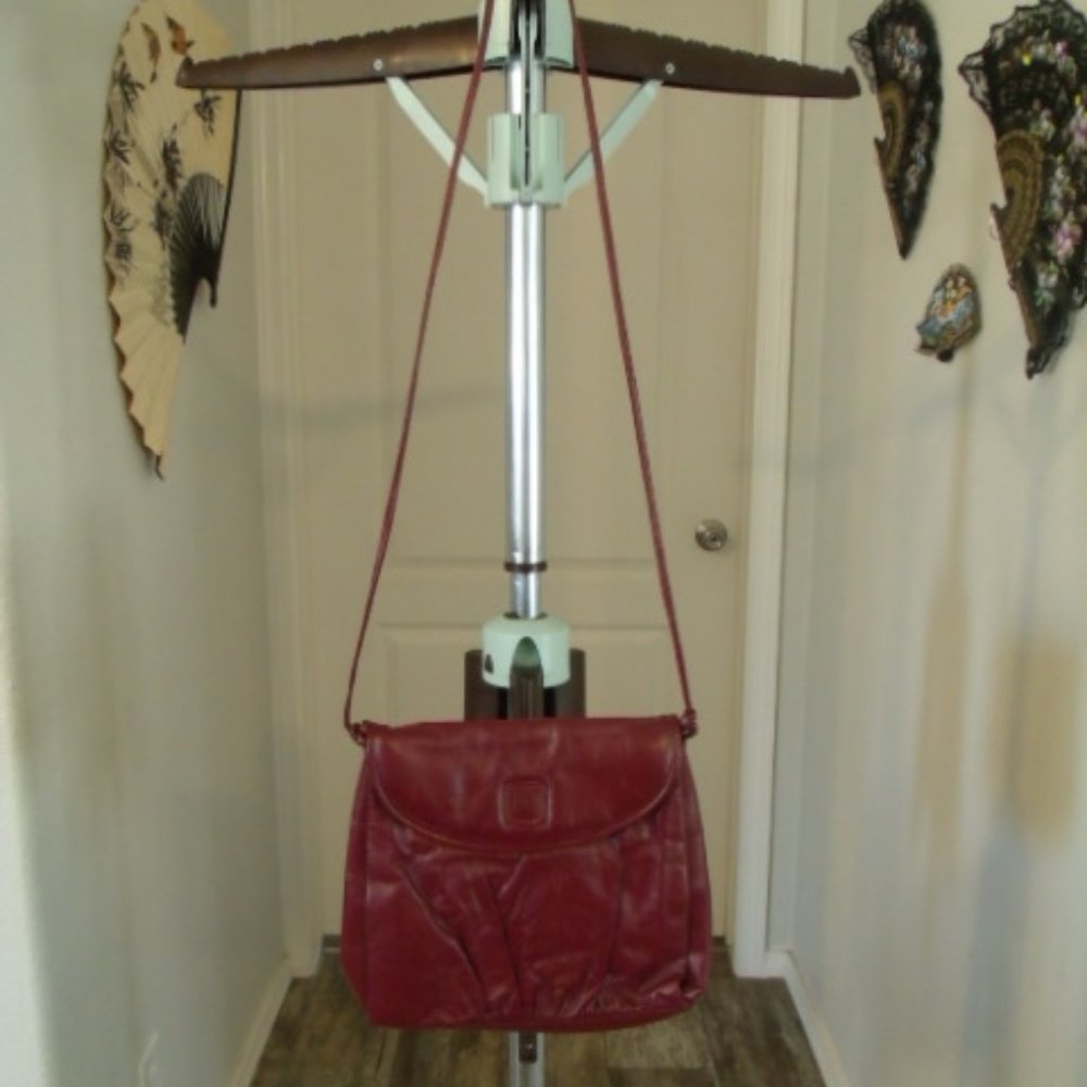 Pierre Cardin Brown Shoulder Purse - Used